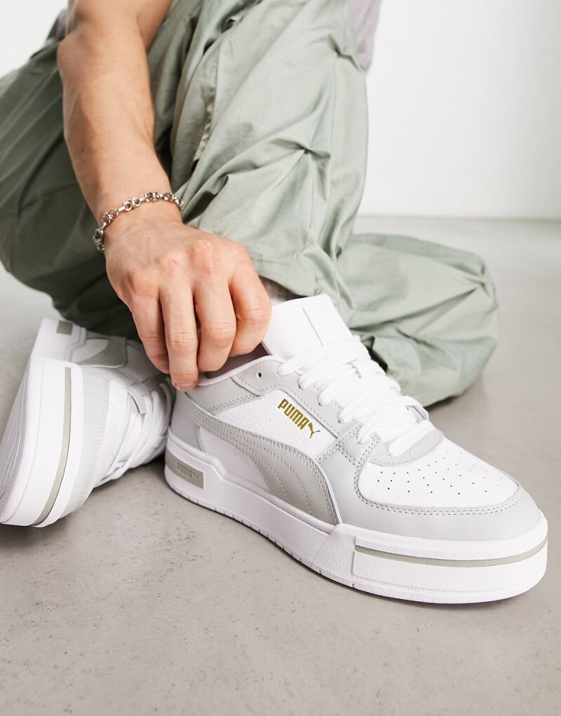 

Puma – CA Pro – Серо-белая спортивная обувь