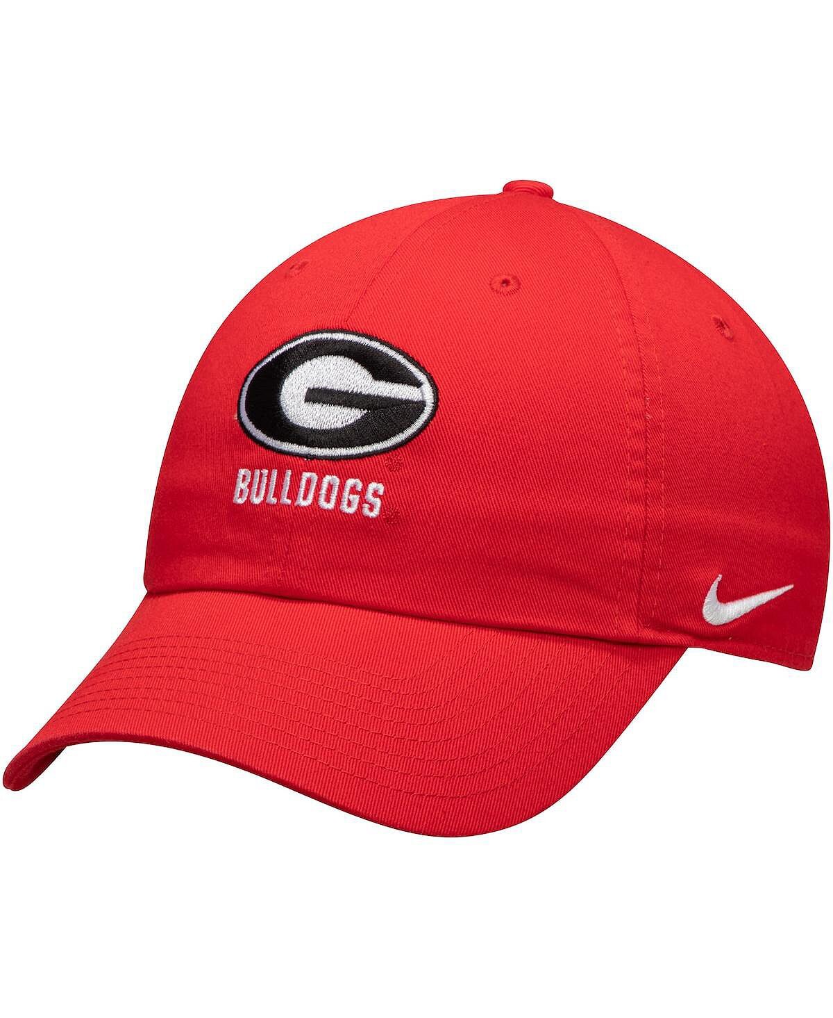 

Мужская регулируемая кепка Red Georgia Bulldogs Logo Statement Heritage 86 Nike