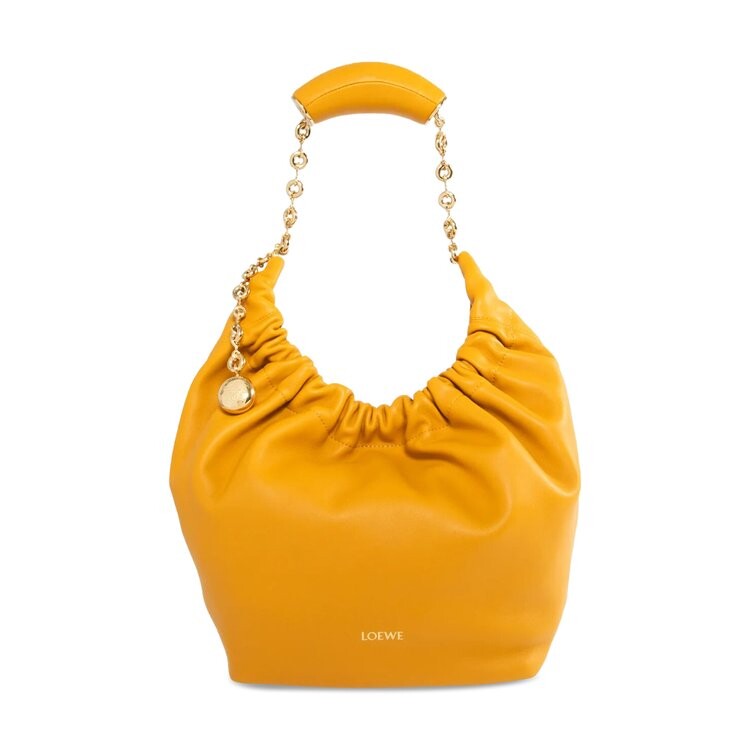 

Сумка через плечо Loewe Small Squeeze Bag, цвет Sunflower