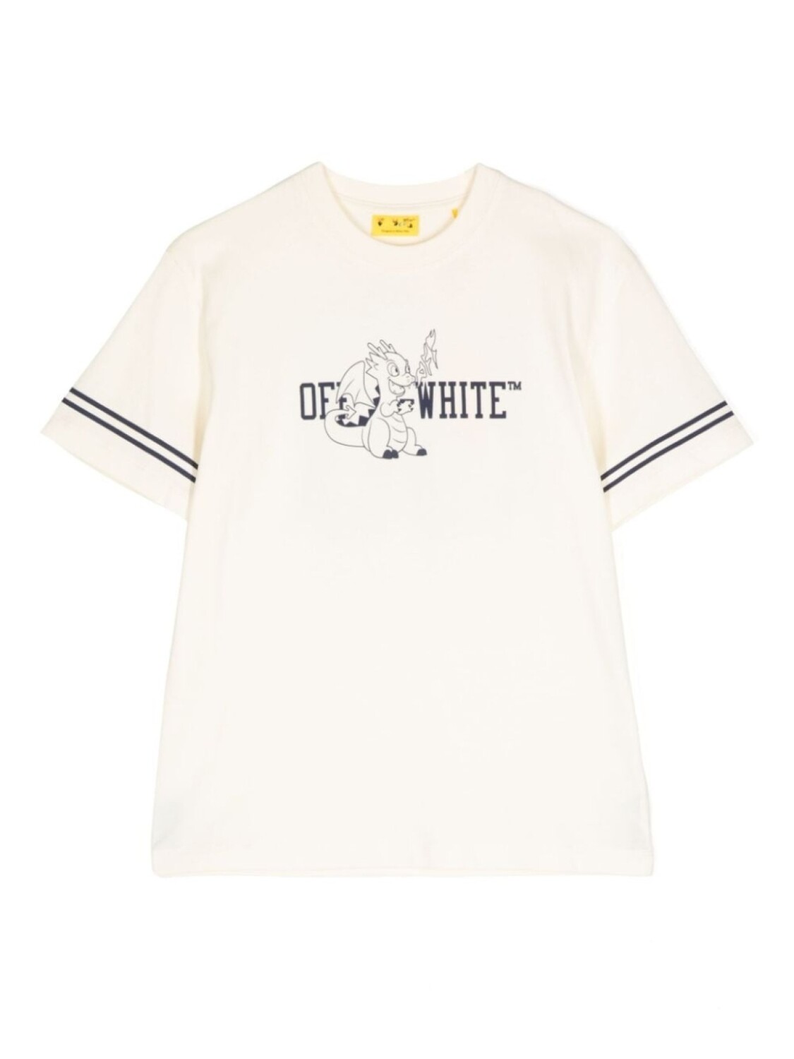 

Off-White Kids футболка из хлопка с графическим принтом, белый