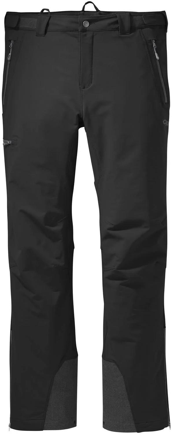 Брюки Cirque II — мужские Outdoor Research, черный утепленные брюки wolverine cirque мужские backcountry черный