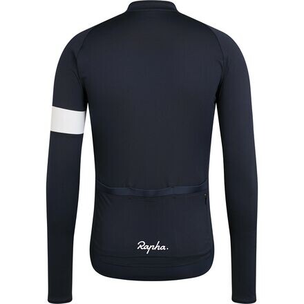 

Джерси Core с длинными рукавами мужские Rapha, темно-синий