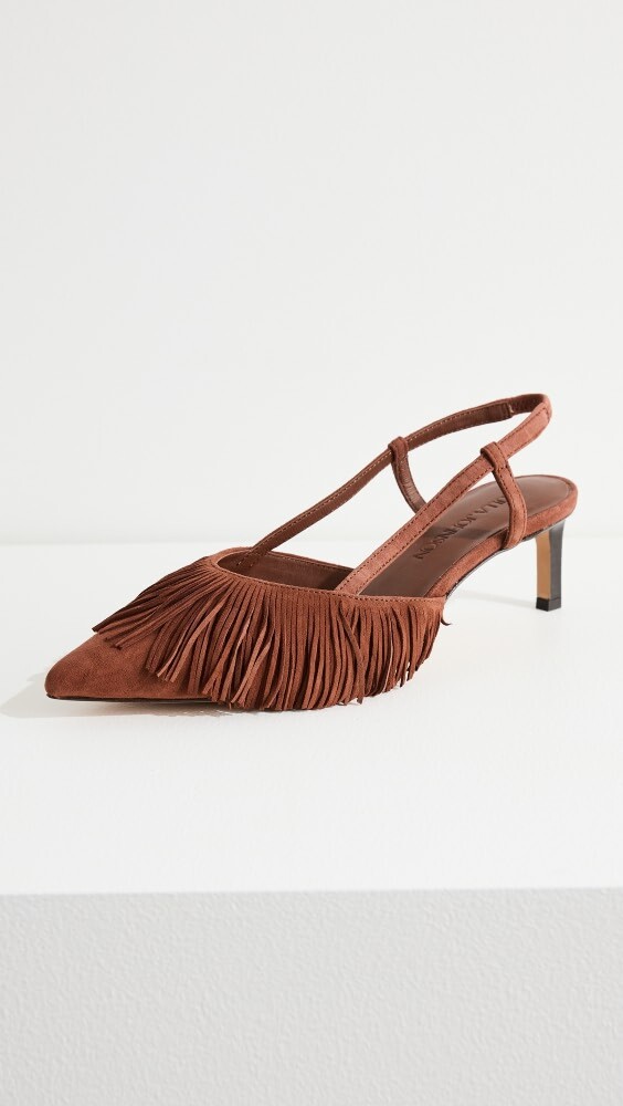 

Туфли Ulla Johnson Shira Fringe Sling Backs