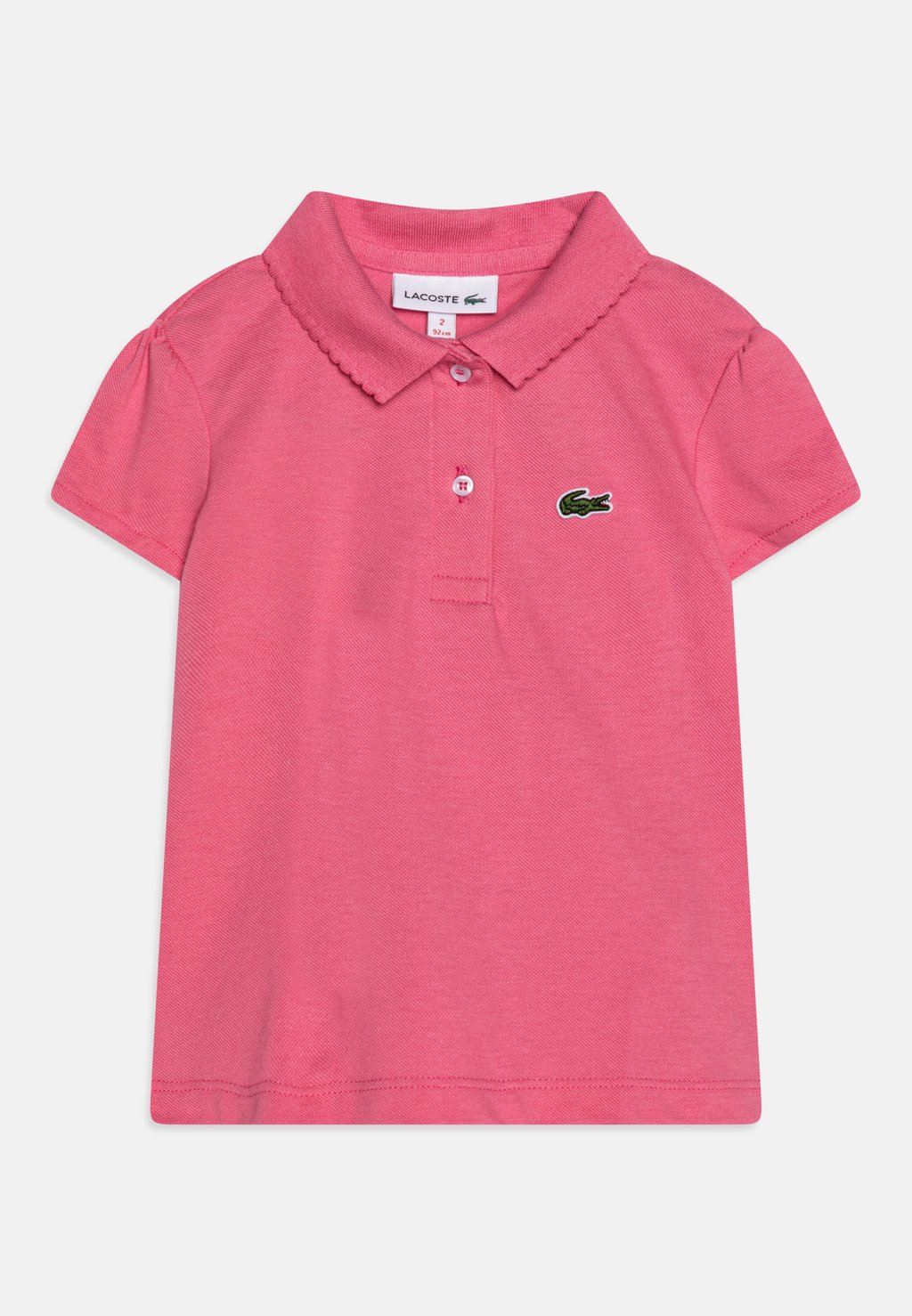 Рубашка-поло Lacoste, резеда розовая резеда