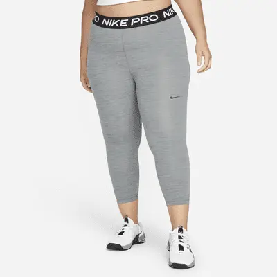 

Леггинсы Nike Pro, цвет Smoke Grey/Heather/Black/Black