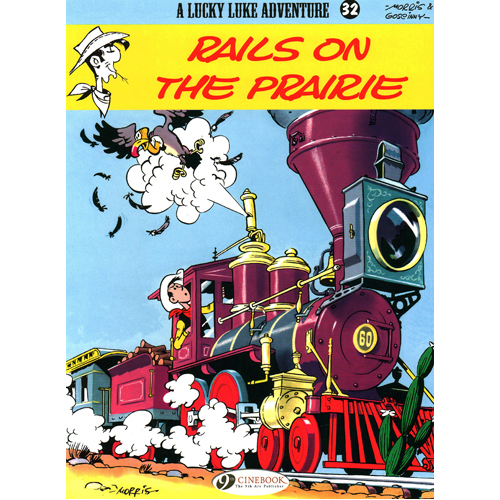 Книга Lucky Luke Vol.32: Rails On The Prairie (Paperback)