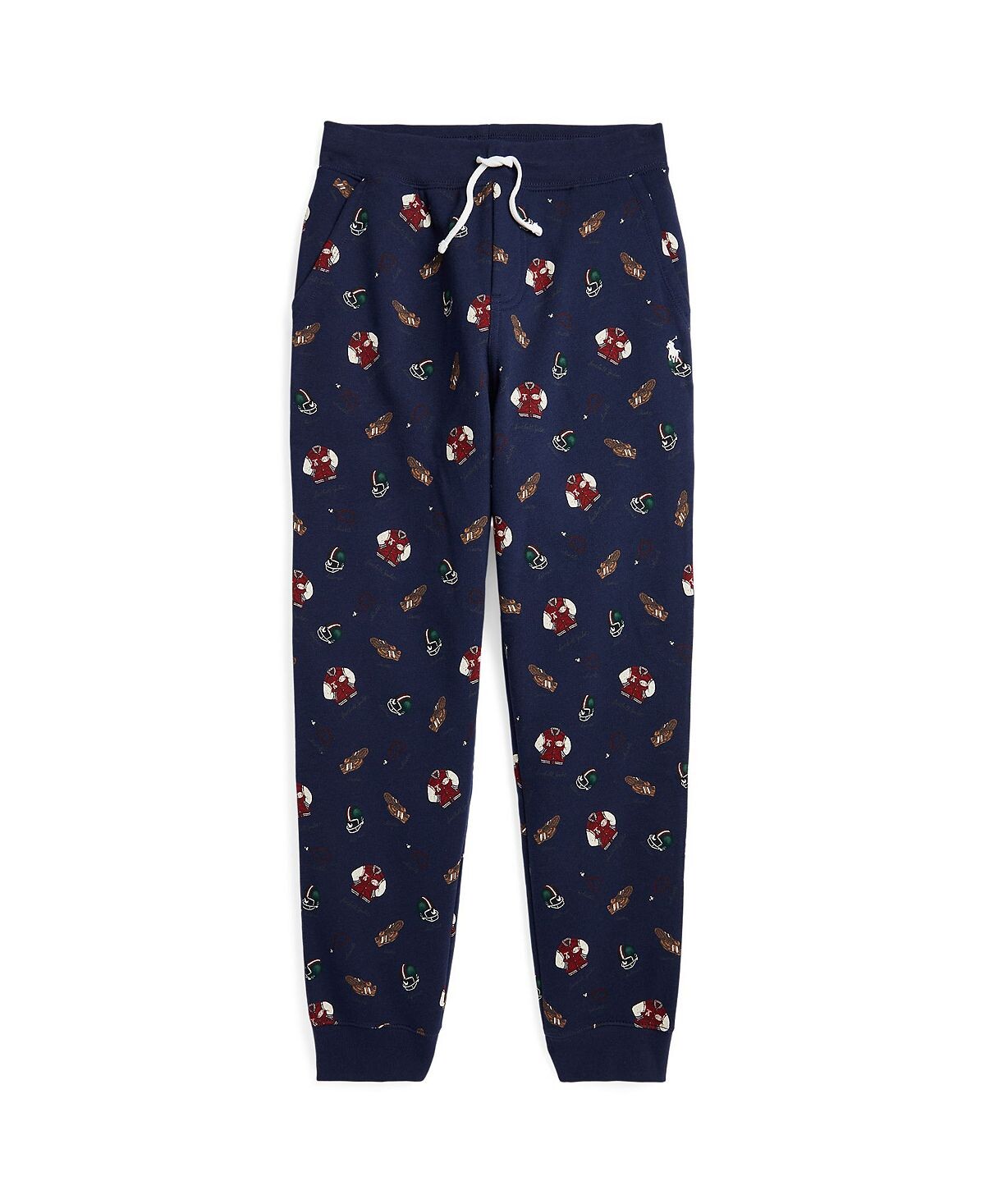 

Брюки из флиса с университетским принтом Big Boys Polo Ralph Lauren