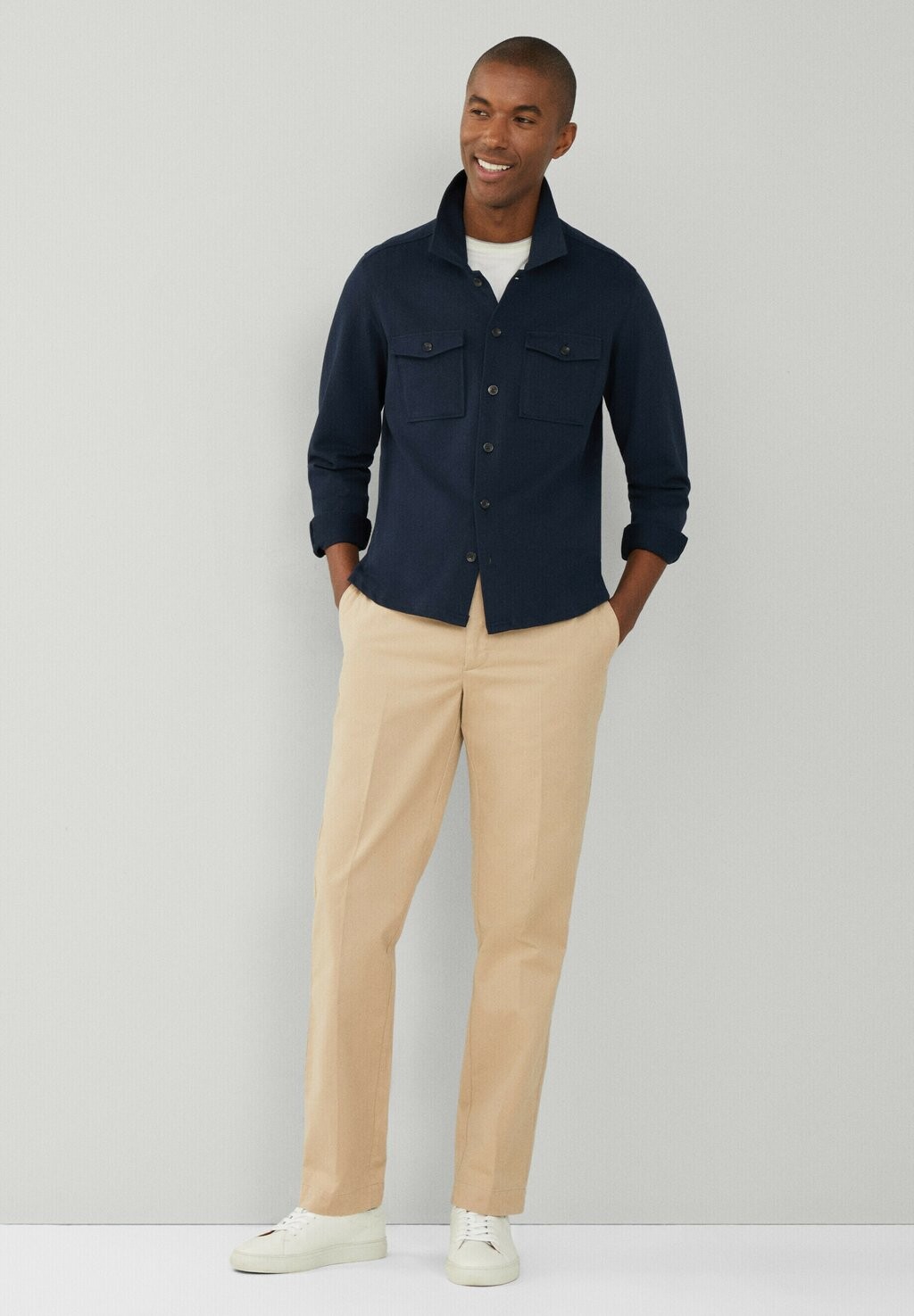 

Рубашка Hackett London, синий