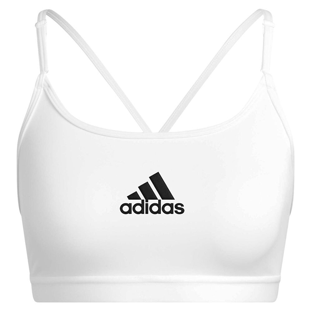 

Спортивный бюстгальтер adidas Aeroreact, белый