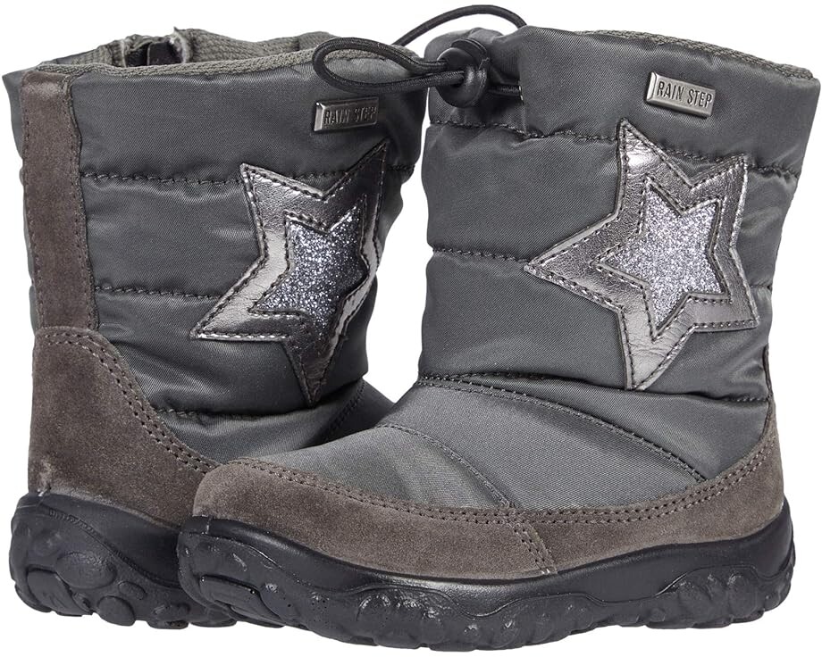 

Ботинки Naturino Falcotto Poznurr Star AW20, серый