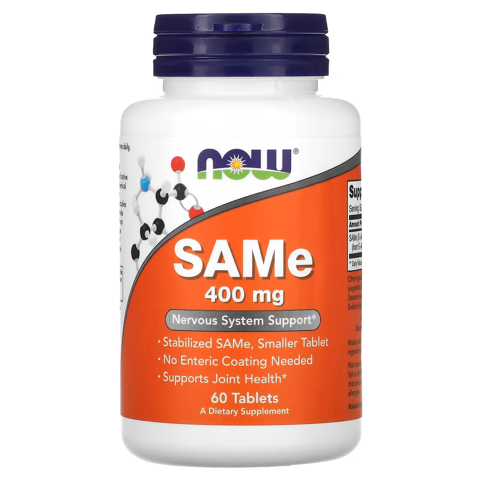 цена SAMe NOW Foods 400 мг, 60 таблеток