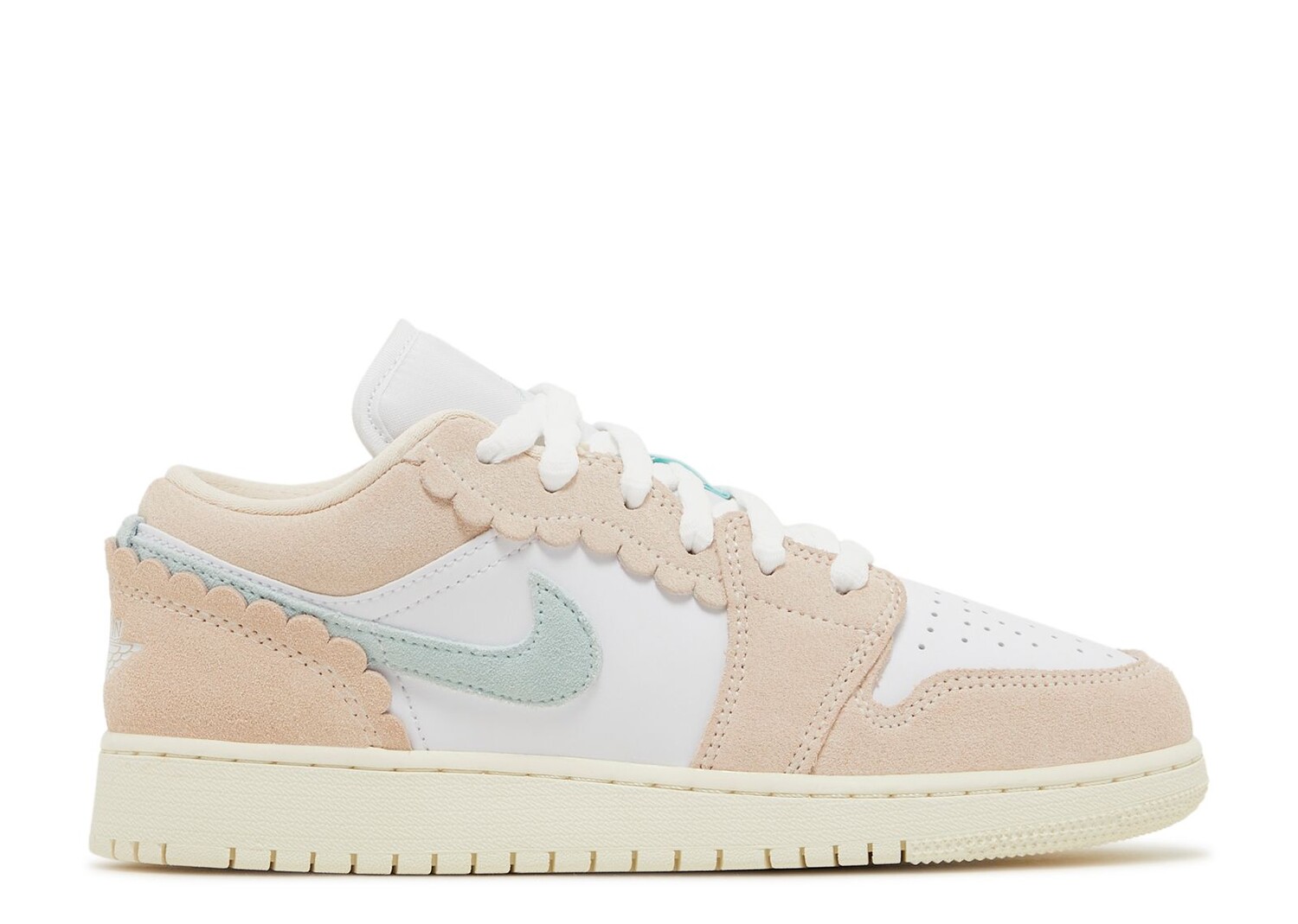 

Кроссовки Air Jordan Air Jordan 1 Low Se Gs 'Scalloped Edge', розовый