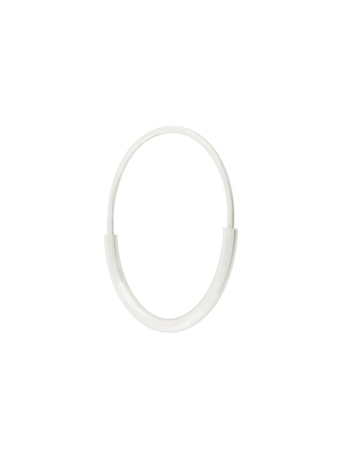 

Серебряная серьга Delicate Hoop 22 Maria Black, серый