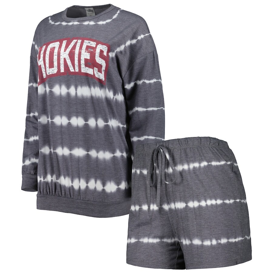 

Пижамный комплект Gameday Couture Virginia Tech Hokies, серый