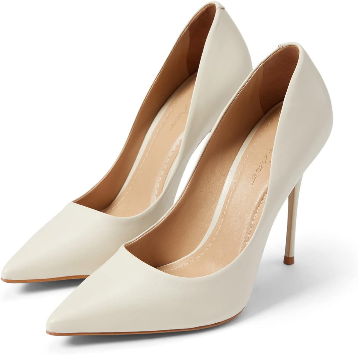 

Туфли Pointy Toe Pump 17 Massimo Matteo, цвет Butter Cream Leather