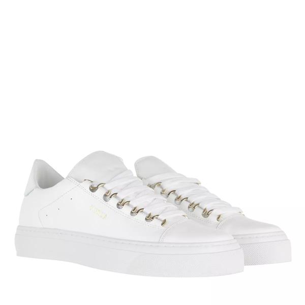 Кроссовки ikaia low lace-up sneaker t. 20 talco Furla, белый низкие кроссовки lace up furla цвет off white talco nero silver