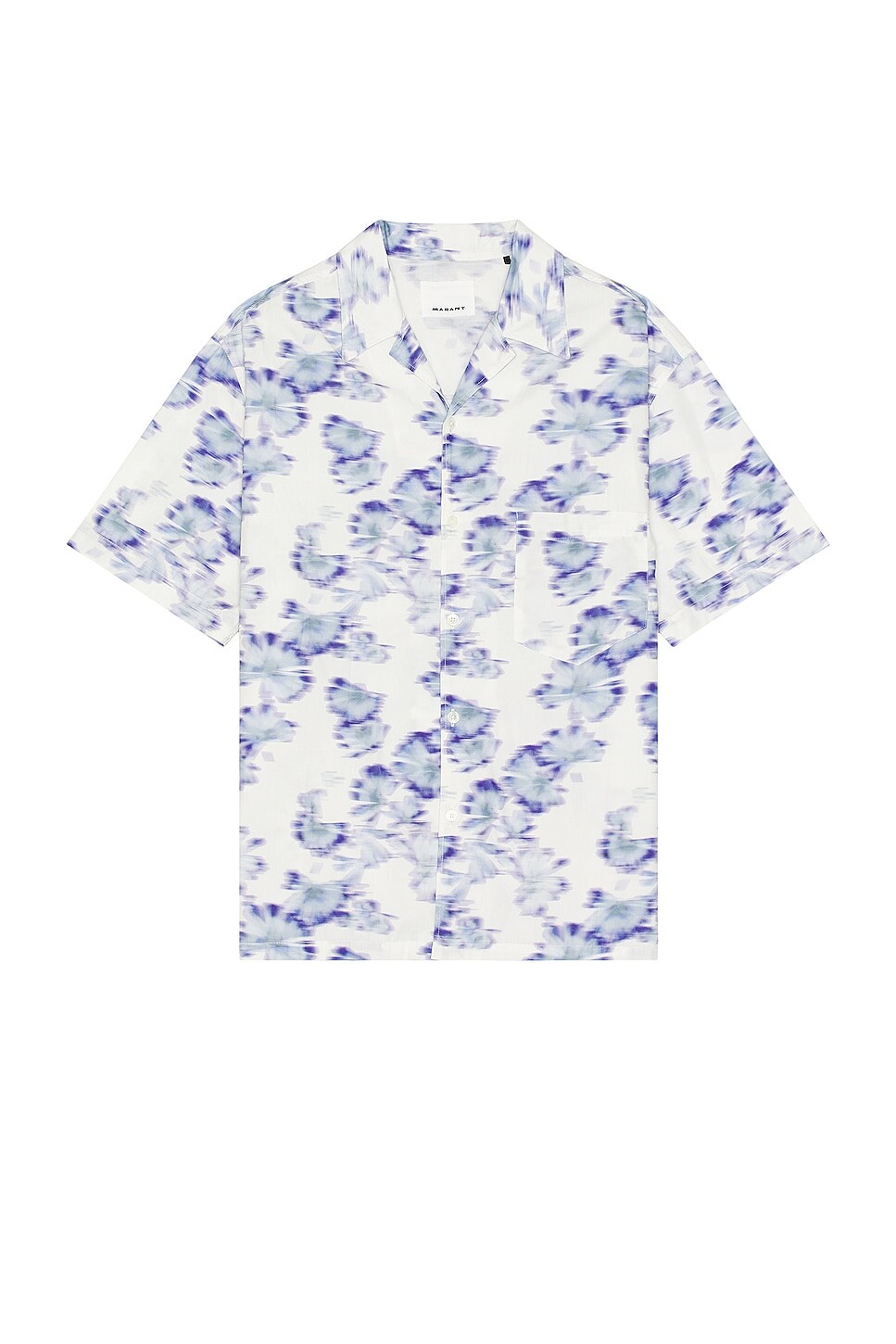 

Рубашка Isabel Marant Lazlo Ginkgo, цвет Light Blue