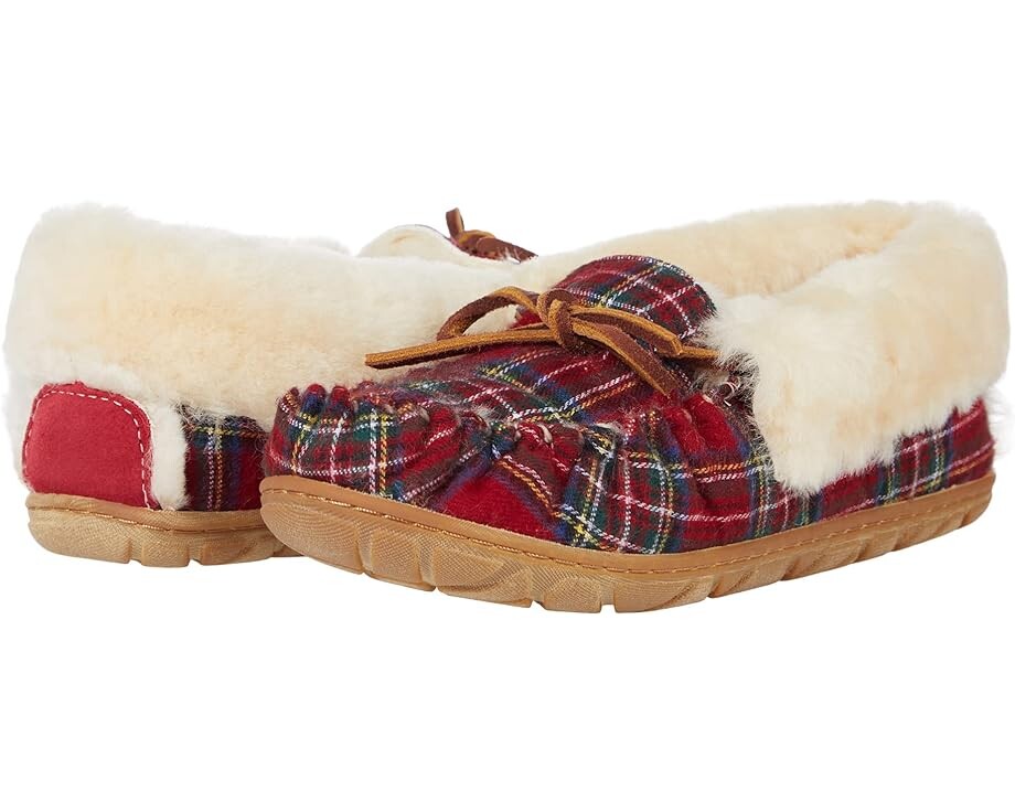 

Тапочки L.L.Bean Wicked Good Moccasins Plaid, цвет Royal Stewart