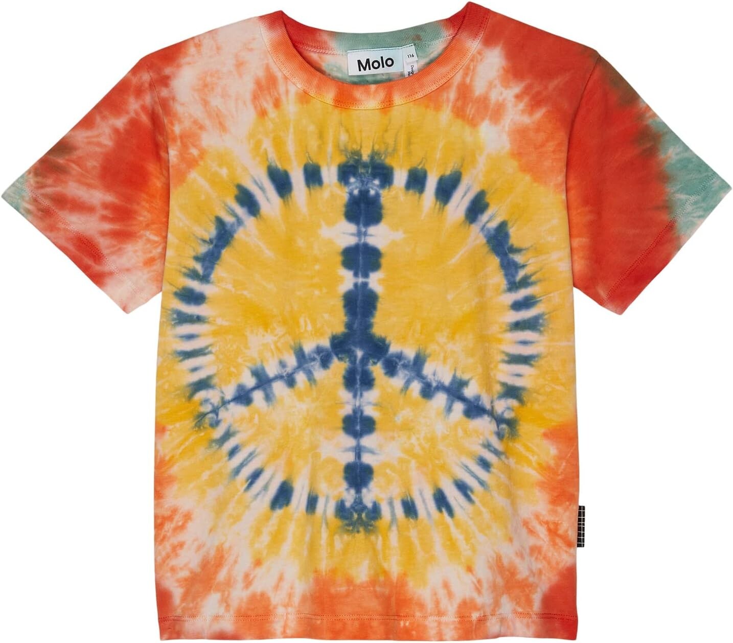 

Футболка Molo Riley, цвет Peace Tie-Dye