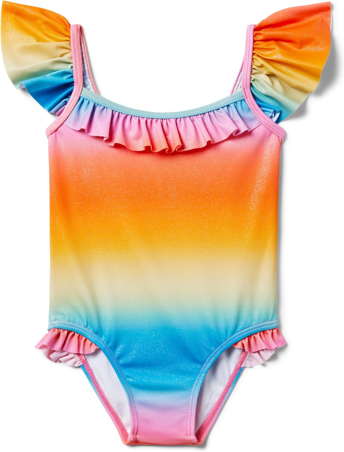 

Купальник Janie and Jack Ombre Floral Onepiece Swim, цвет Multicolor