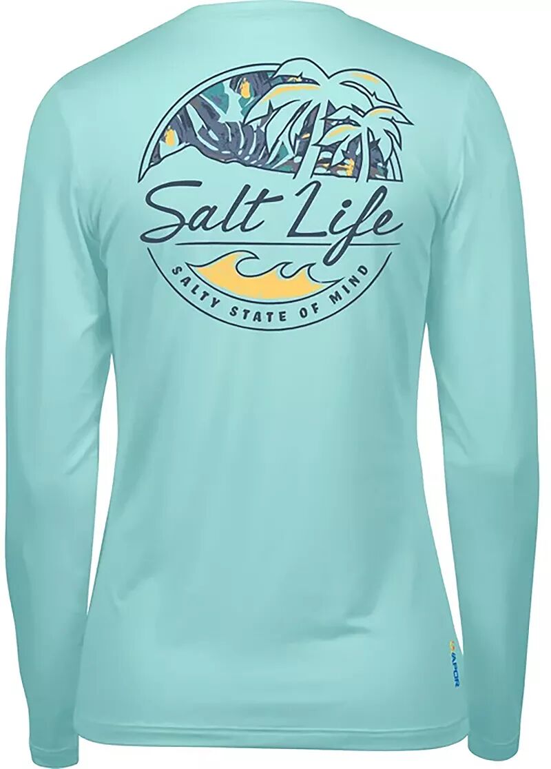 Женская рубашка с длинным рукавом Salt Life Shady Palms цена и фото