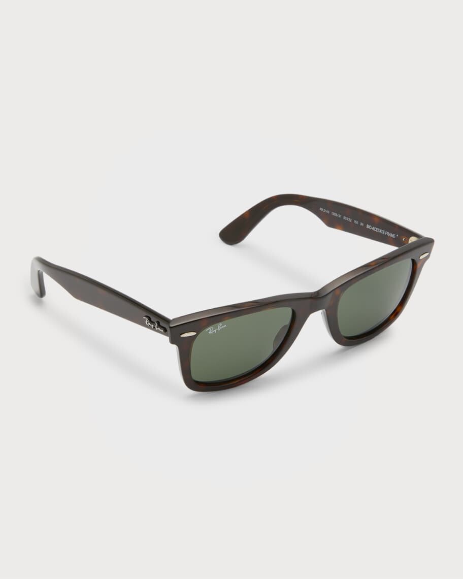 

Мужские квадратные солнцезащитные очки из ацетата с градиентом Ray-Ban
