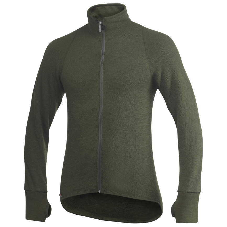 Шерстяная куртка Woolpower Full Zip 600, цвет Pine Green
