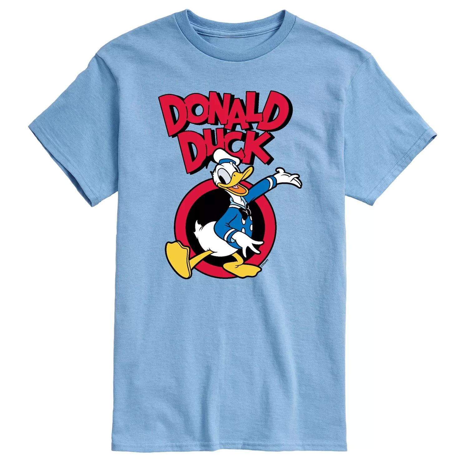 

Мужская футболка с рисунком Disney's Donald Duck Licensed Character