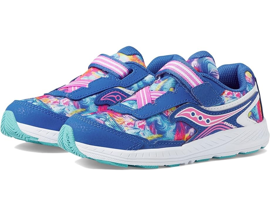 

Кроссовки Saucony Ride 10 Jr, цвет Blue/Swirl