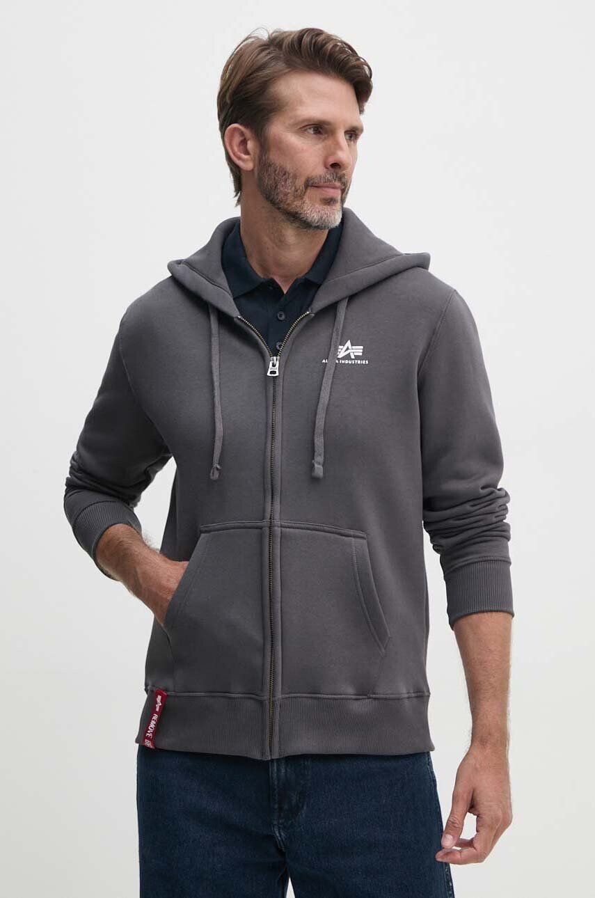 

Толстовка Alpha Industries, серый