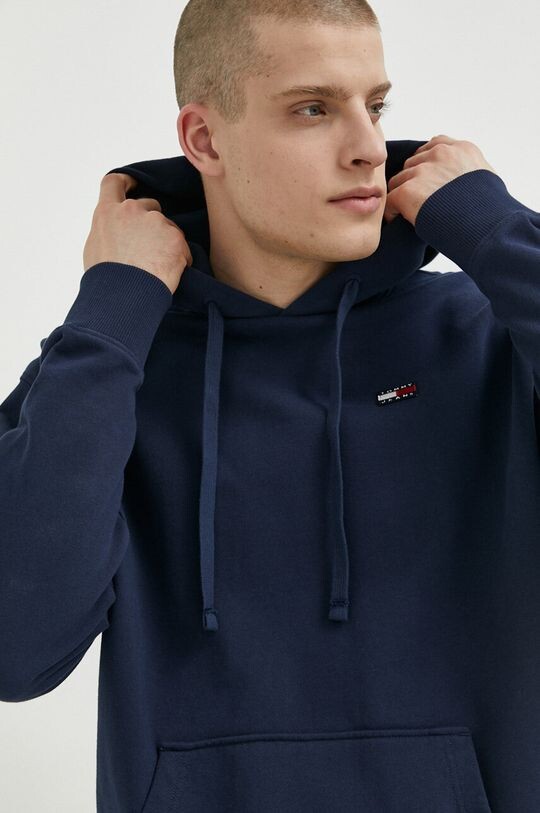 

Хлопковая толстовка Tommy Jeans, темно-синий
