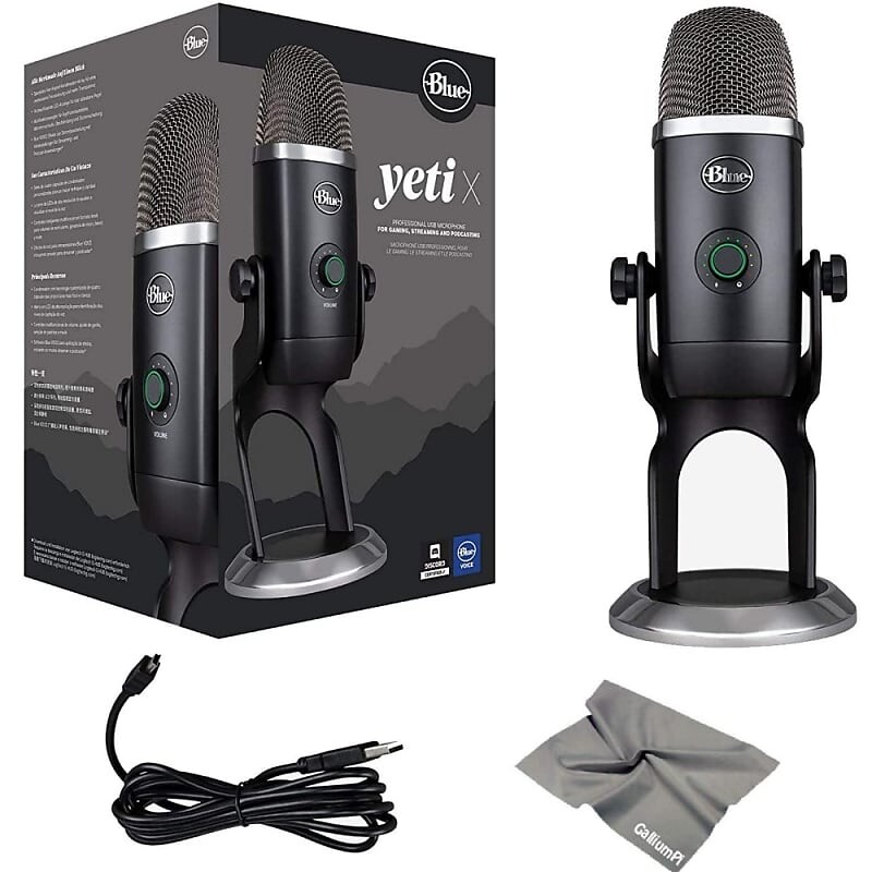 

Микрофон Blue YETI X PLUS PACK
