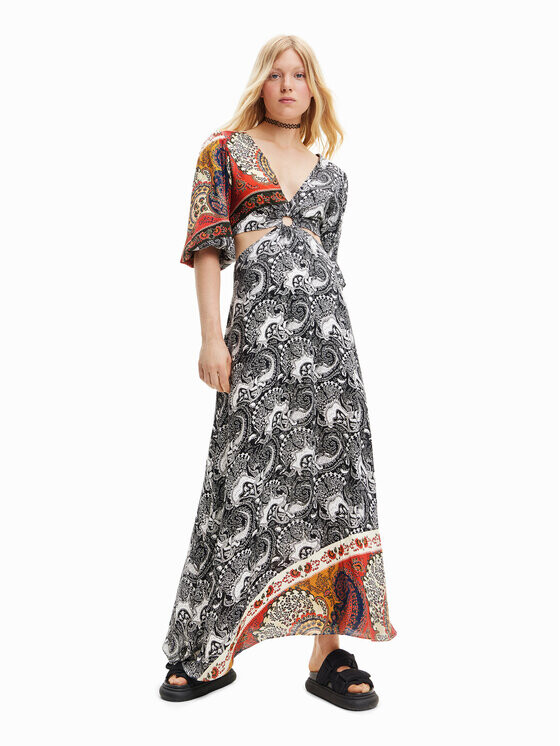 

Платье на каждый день, стандартного кроя Desigual, черный