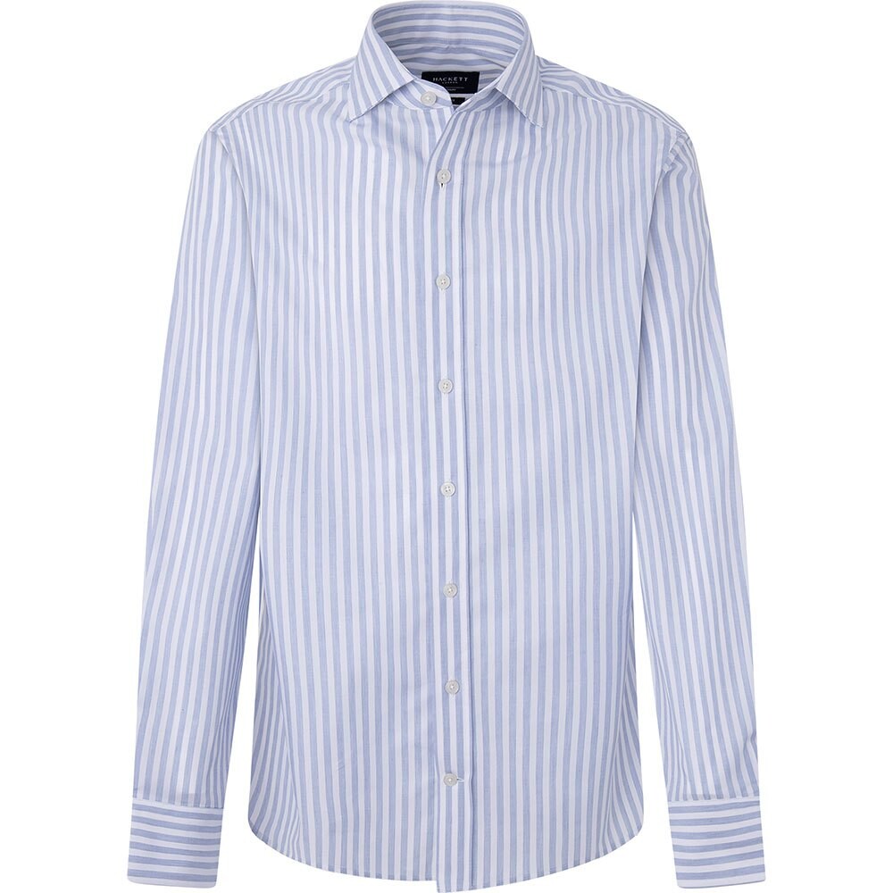 

Рубашка с длинным рукавом Hackett Melange Stripes, синий