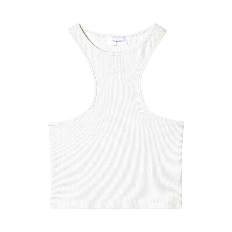 

Топ Off-White Off Stamp Rib Rowing Top, белый