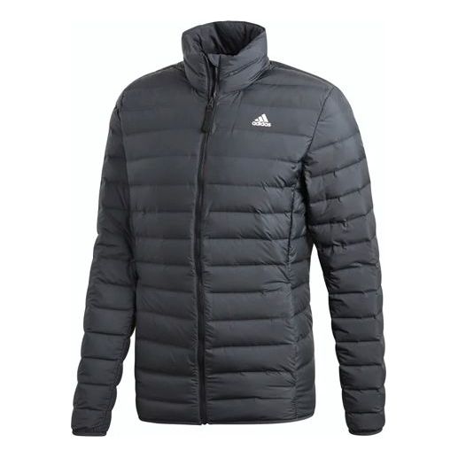 Пуховик adidas Outdoor Sports Down Jacket Black, черный цена и фото