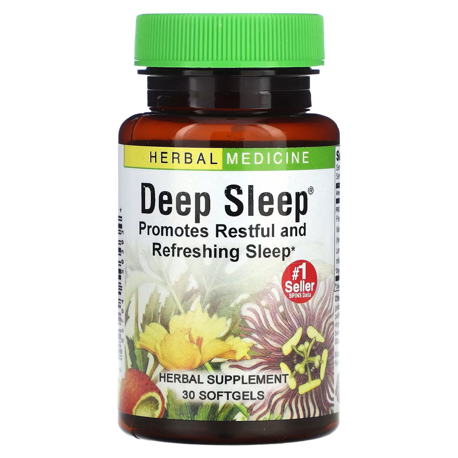 Травы и т. д. Глубокий сон, 30 мягких таблеток Herbs Etc.