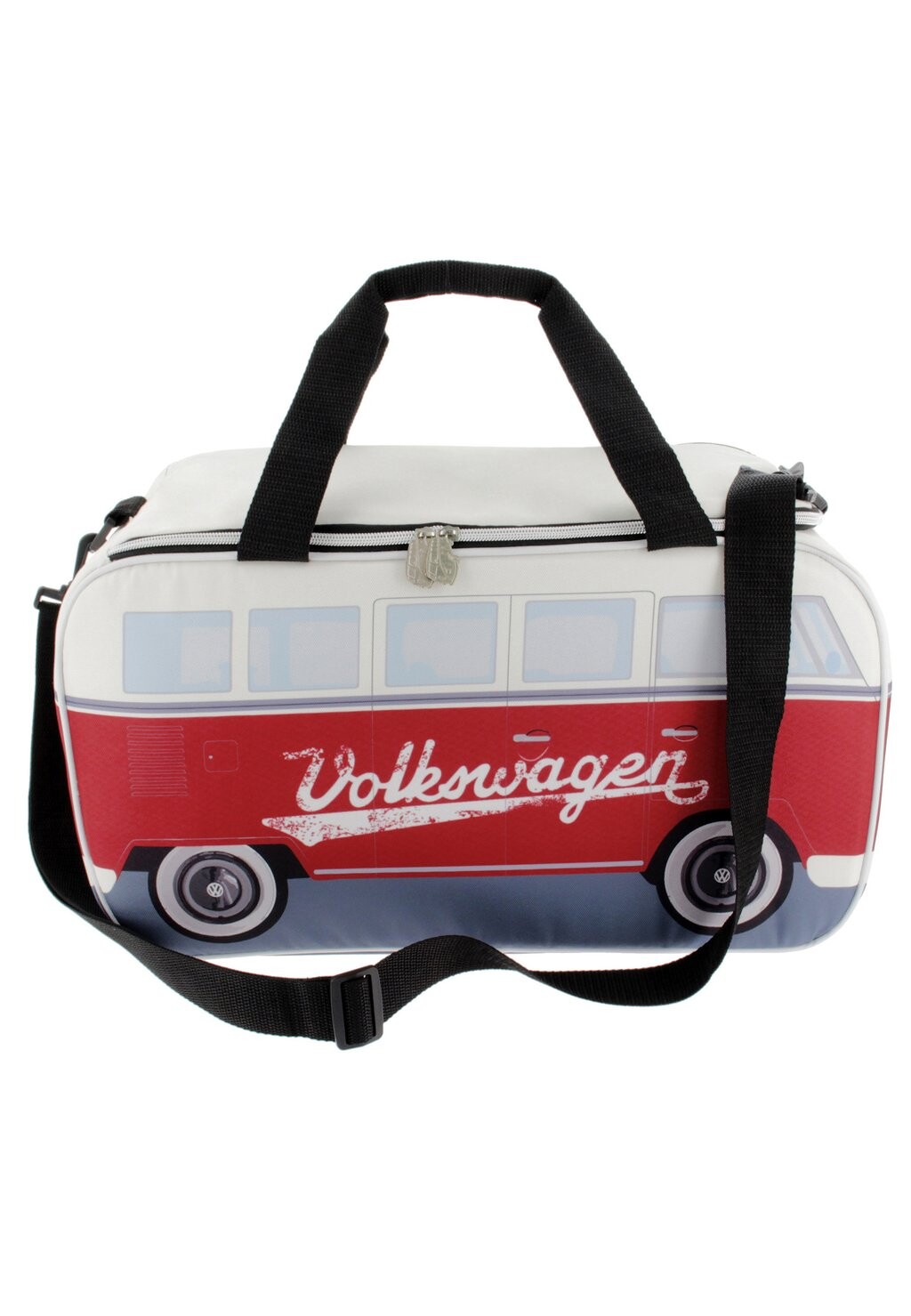 

Сумка Weekender VOLKSWAGEN BULLI BUS T1 KÜHLTASCHE 25 LITER VW Collection By Brisa, цвет rot