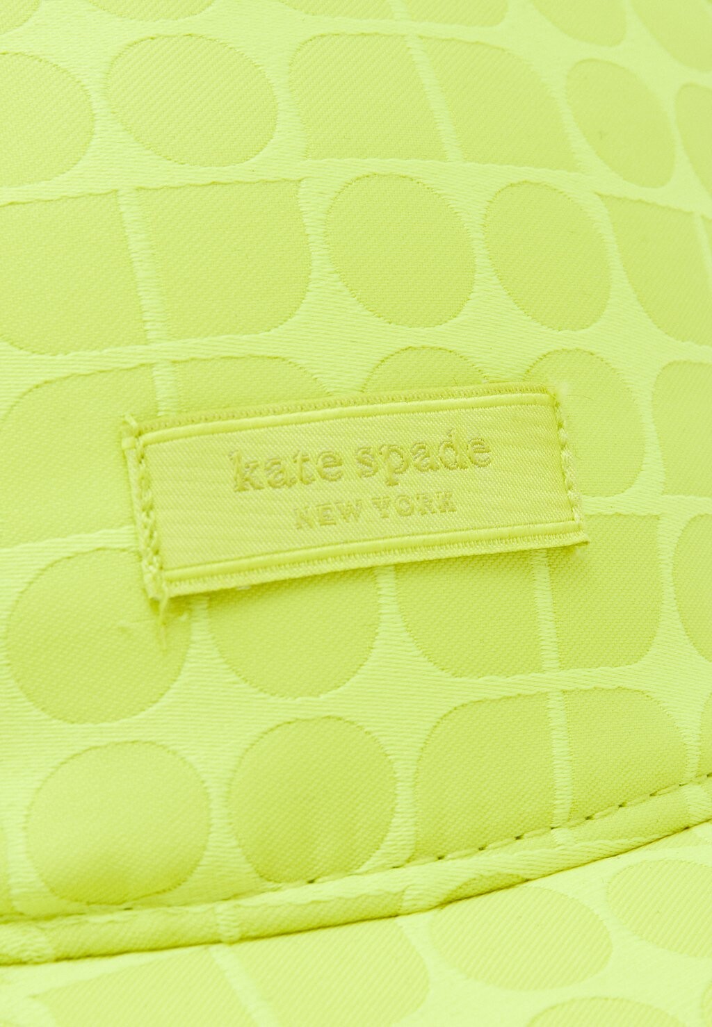 

Кепка Label Baseball kate spade new york, неоновый желтый