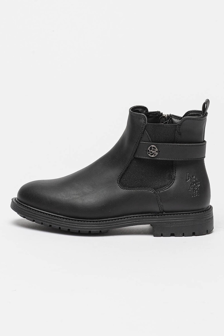 

Сапоги из экокожи U S Polo Assn , черный