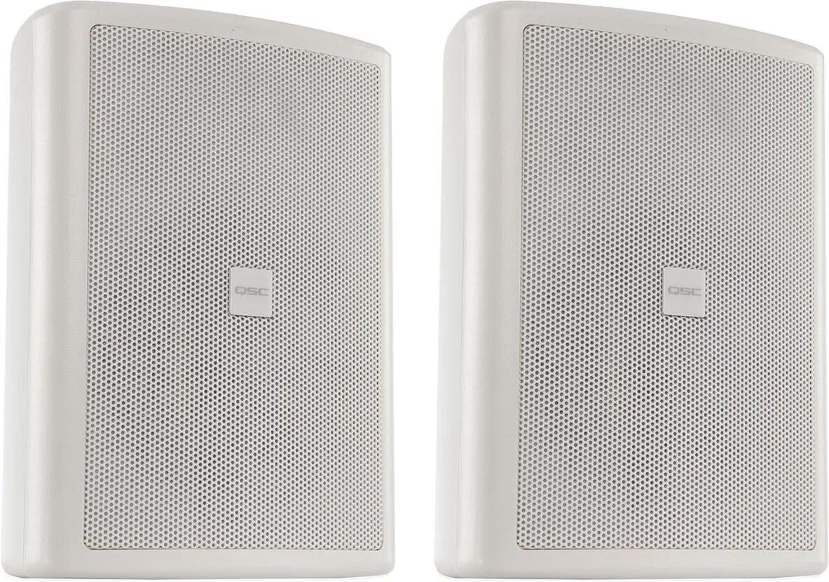 

QSC AcousticCoverage AC-S6T 6,5-дюймовые 2-полосные динамики для поверхностного монтажа — белые