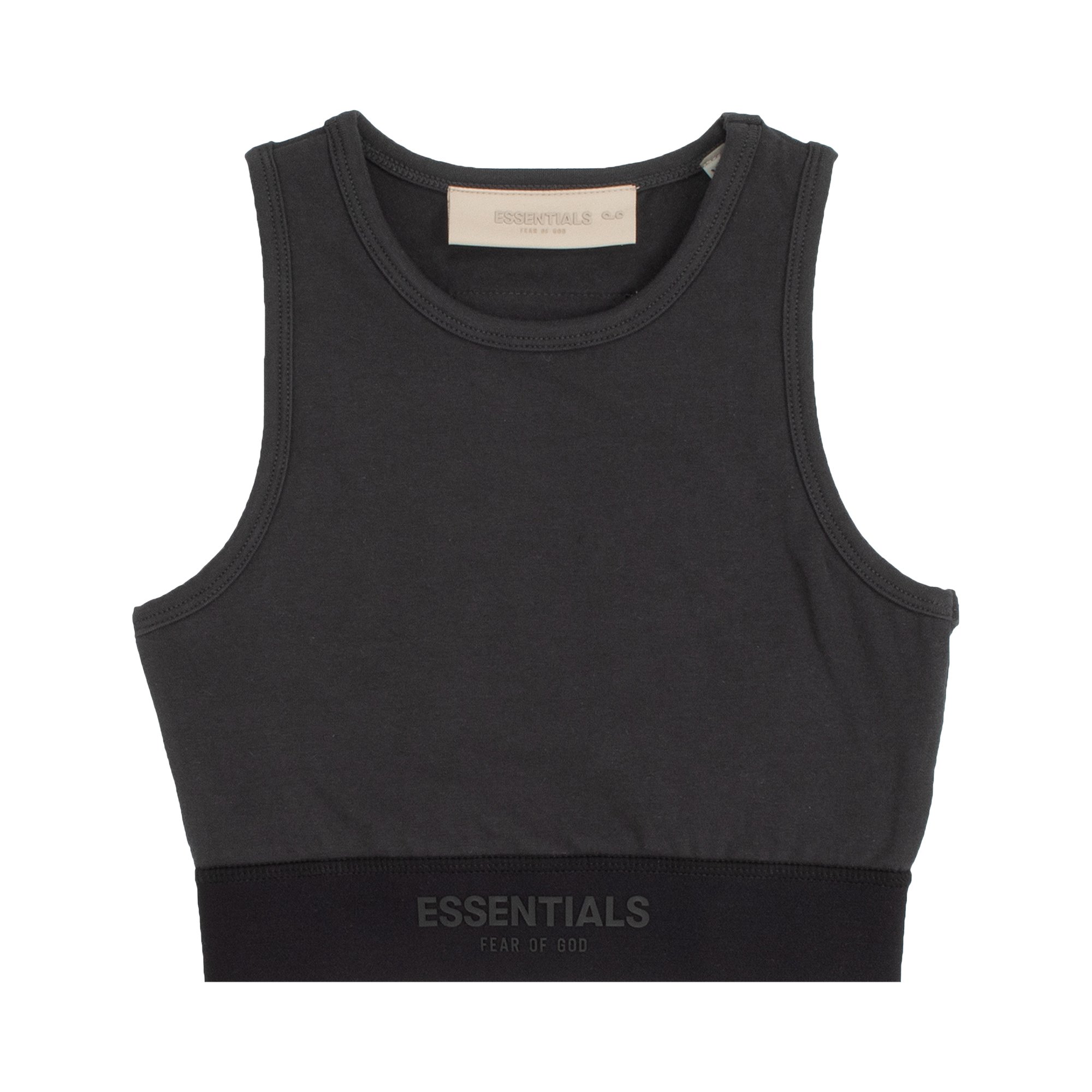 майка essentials cut off tank Спортивная майка Fear of God Essentials Железо