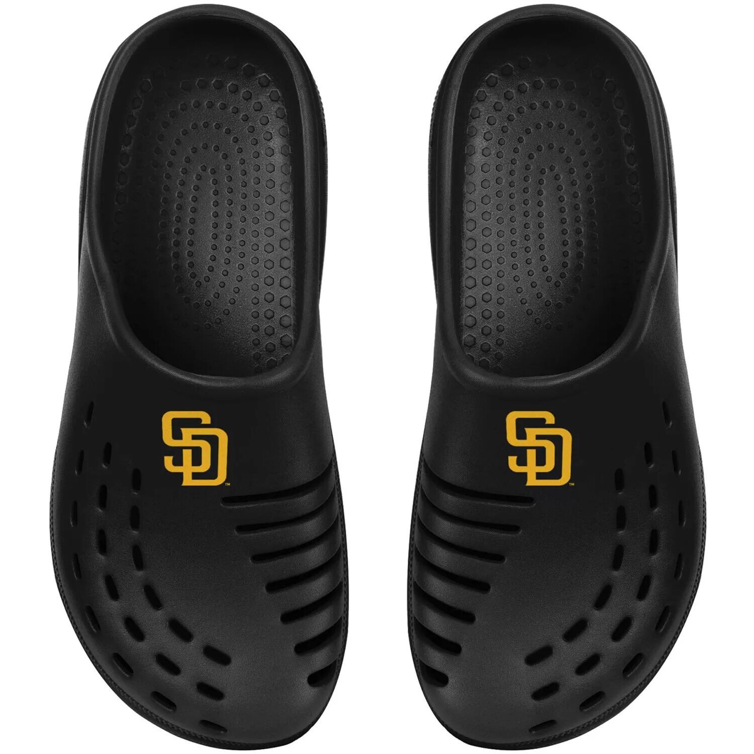

Молодежные сабо FOCO San Diego Padres Sunny Day черного цвета Unbranded