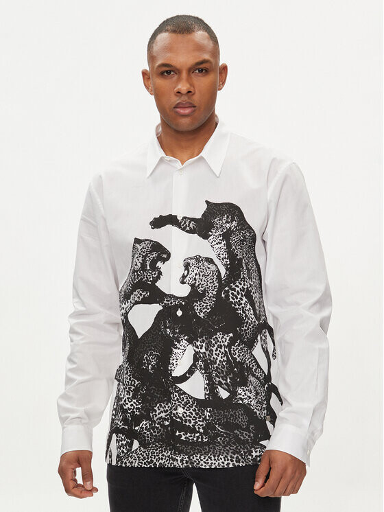 

Рубашка стандартного кроя Just Cavalli, белый