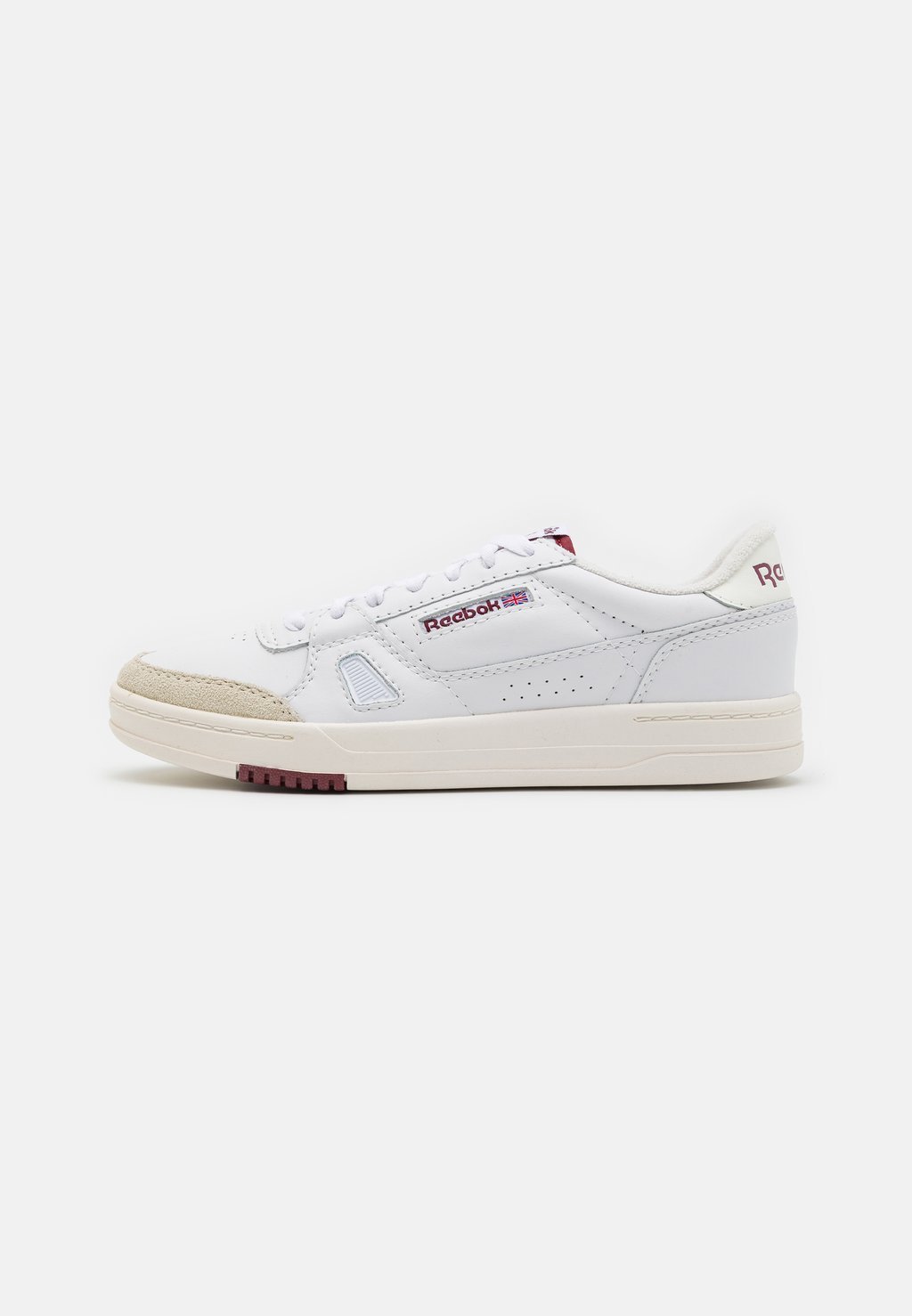 Кроссовки Reebok LT COURT UNISEX, цвет footwear white/classic burgundy/stucco кроссовки reebok classic classic lthr vegan unisex footwear white classic cobalt