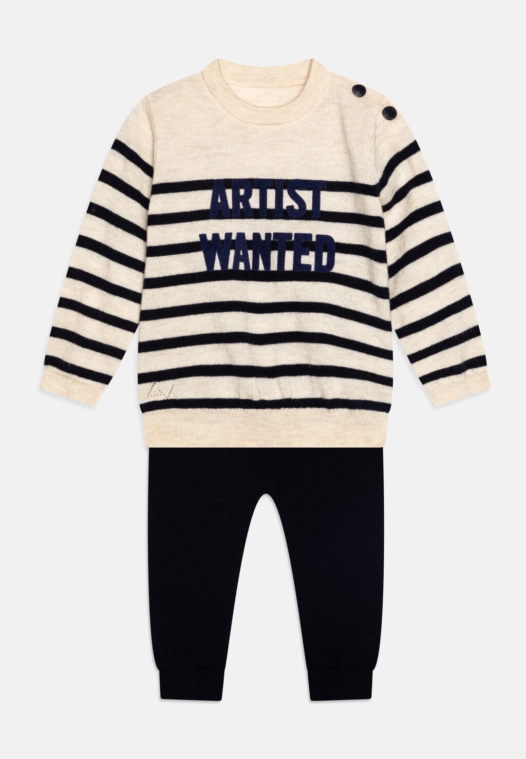 

Брюки BABY TROUSERS UNISEX SET Zadig & Voltaire, цвет off white/navy