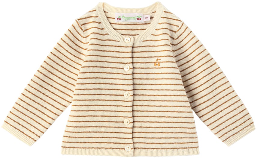 

Baby Beige Aila Кардиган Miel Bonpoint