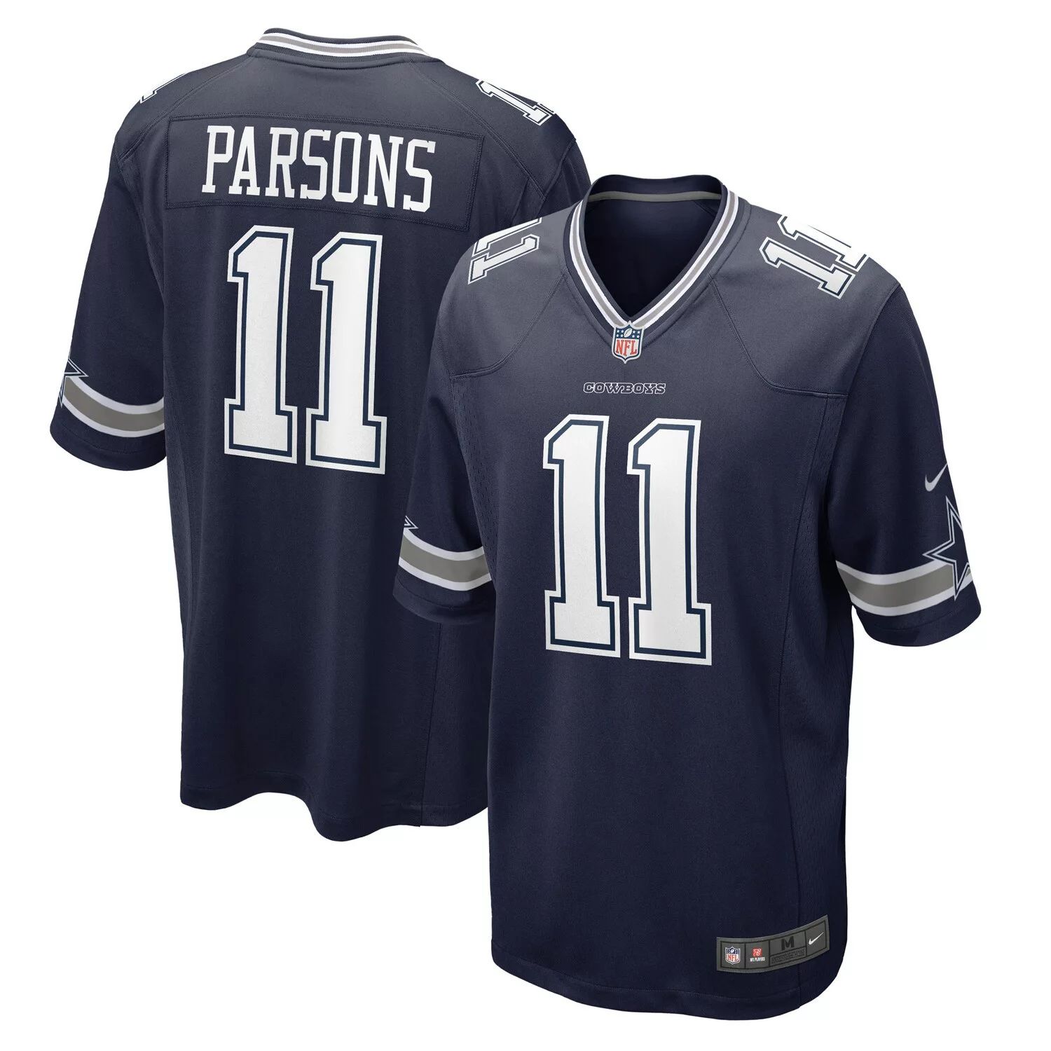 

Молодежная игровая майка Nike Micah Parsons Navy Dallas Cowboys Nike