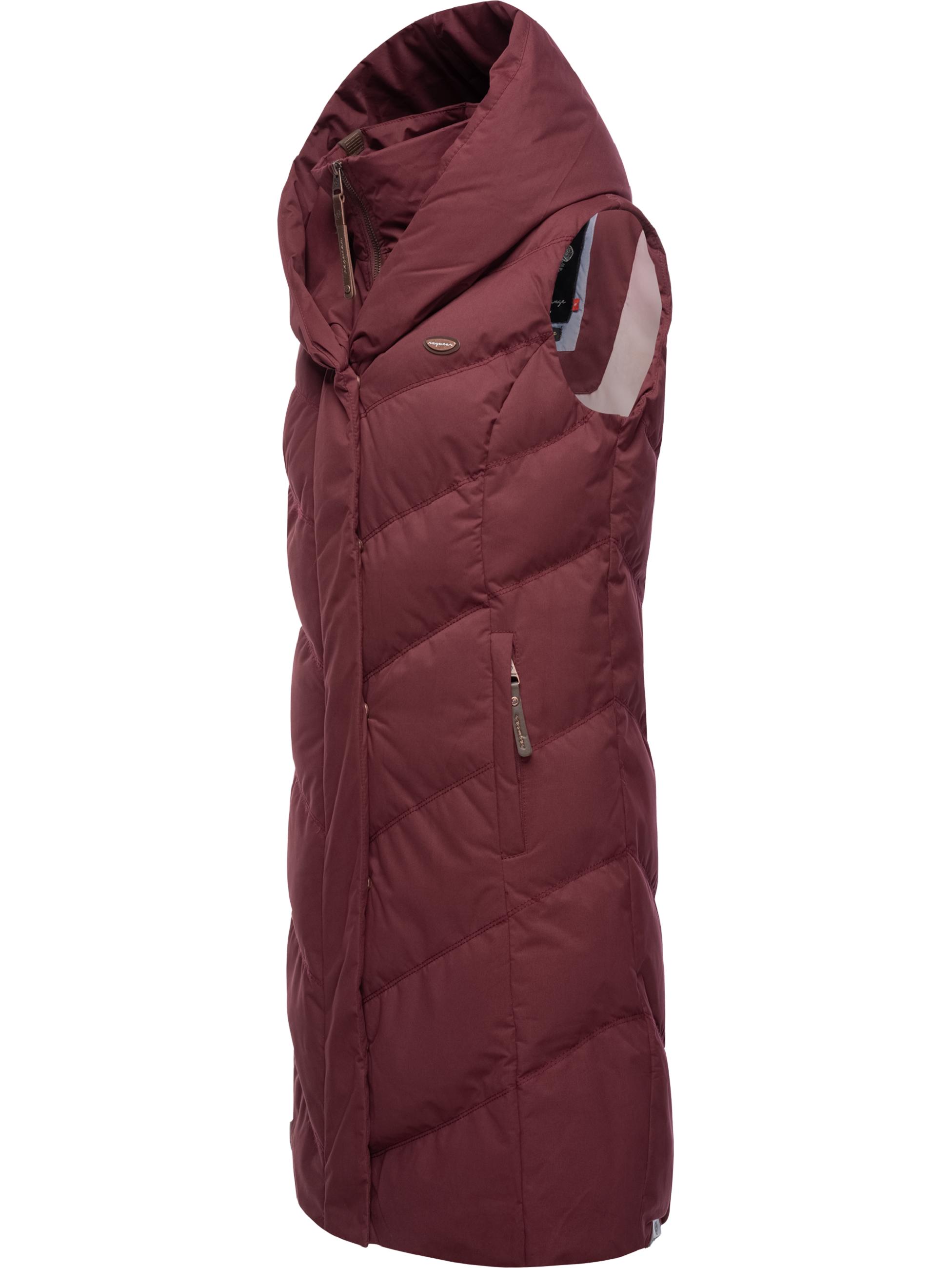 Утепленный жилет ragwear Natalka Vest, цвет Wine Red