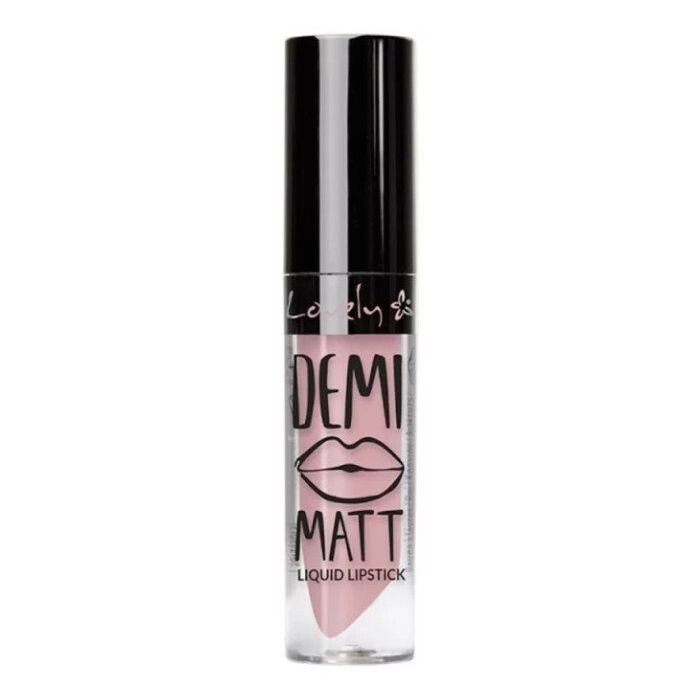 

Губная помада Labial Líquido Demi Matt Liquid Lipstick Lovely Makeup, 03